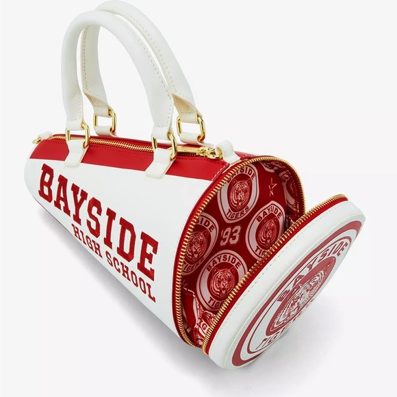 Loungefly Saved by the Bell Bayside High Megaphone Bag - Picture 4 of 5